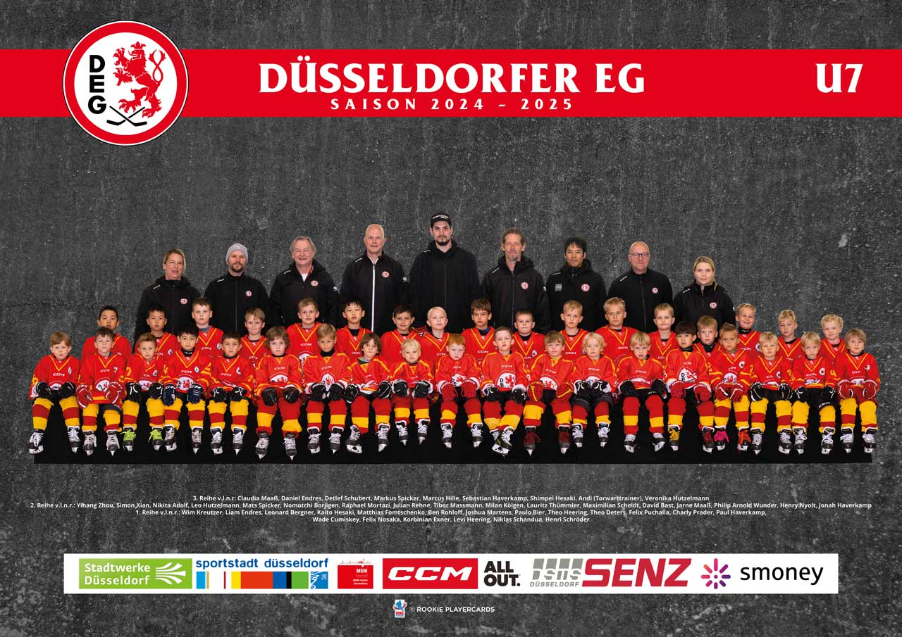 U7 Mannschaft DEG U7